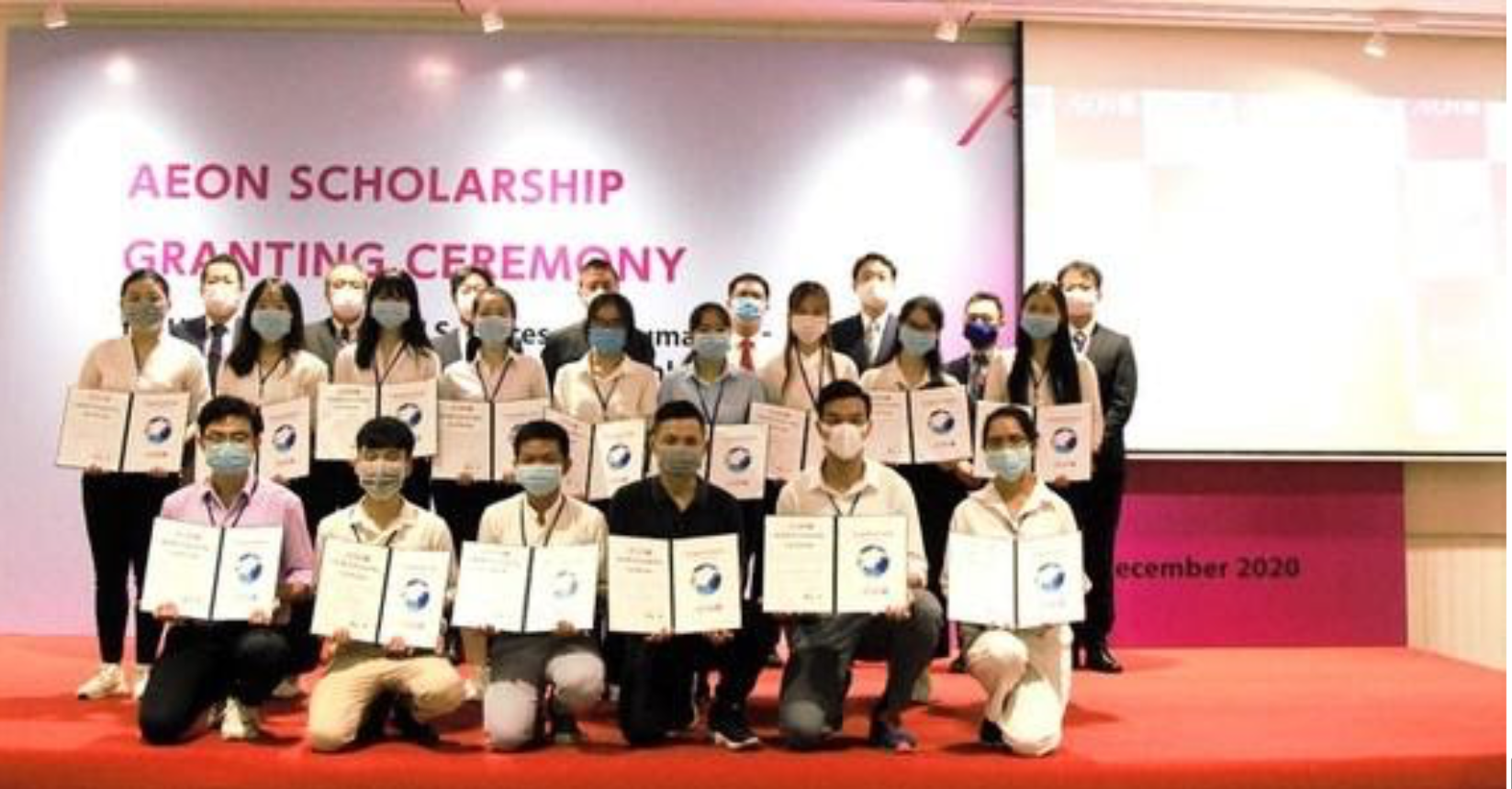 AEON tổ chức trực tuyến lễ trao học bổng lần thứ 12 cho sinh viên Việt Nam - 1