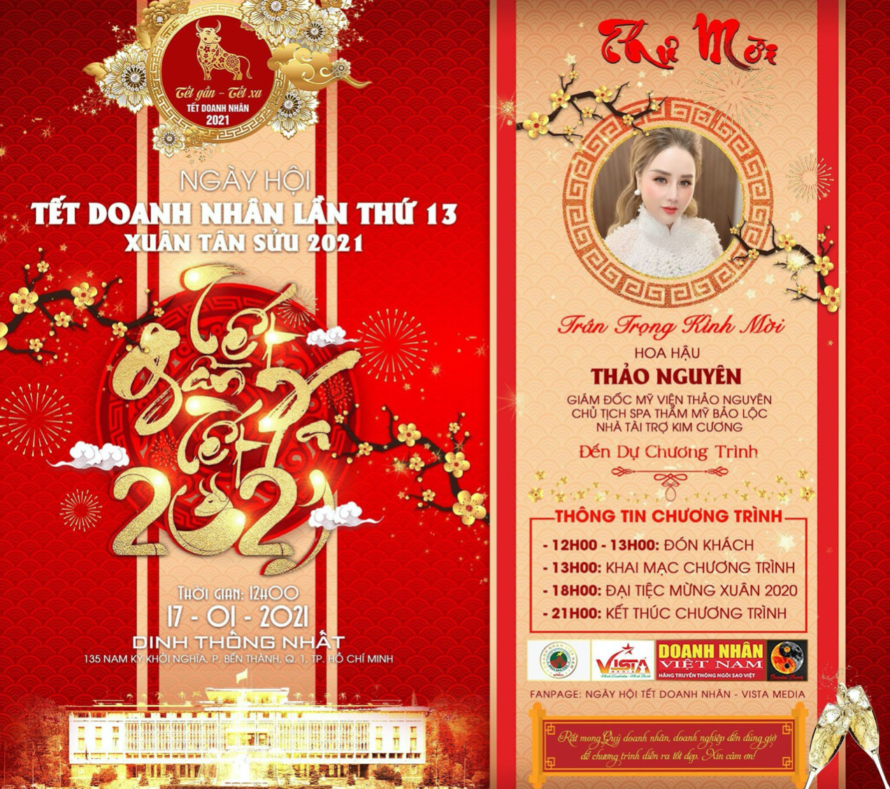 Hoa hậu Hoàng Thị Thảo Nguyên: Tết doanh nhân là chương trình rất ý nghĩa - 2