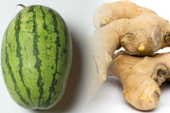 Không ngờ nước ép gừng và dưa hấu lại nhiều lợi ích đến vậy