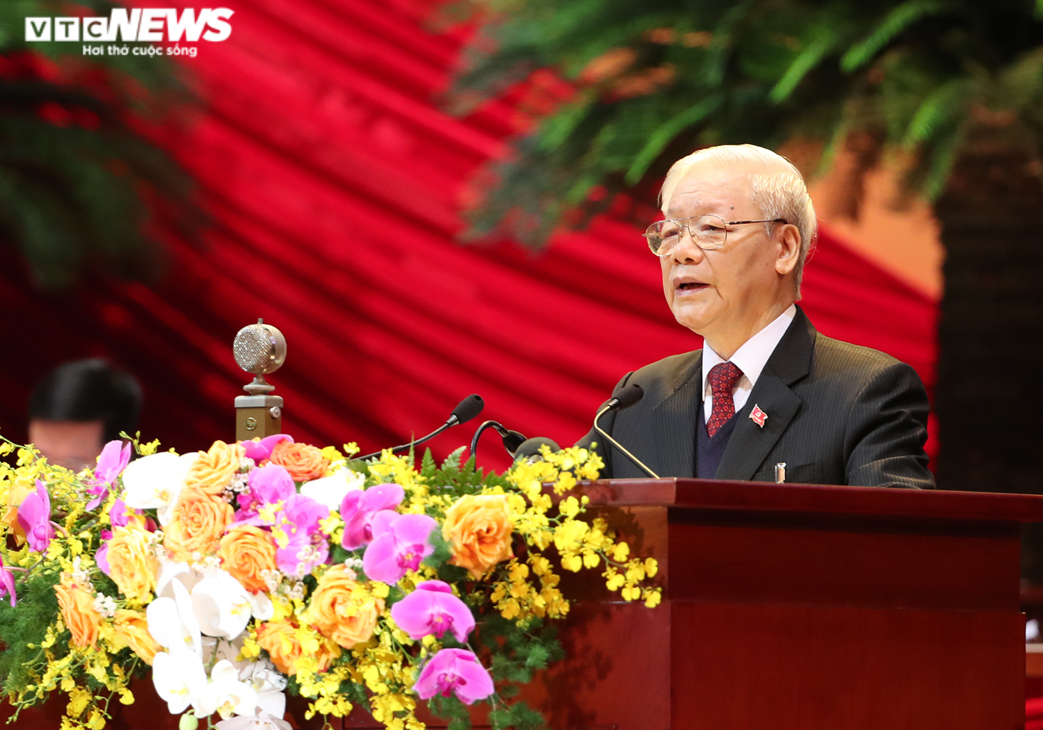 Ảnh: Khai mạc trọng thể Đại hội Đại biểu toàn quốc lần thứ XIII của Đảng - 4