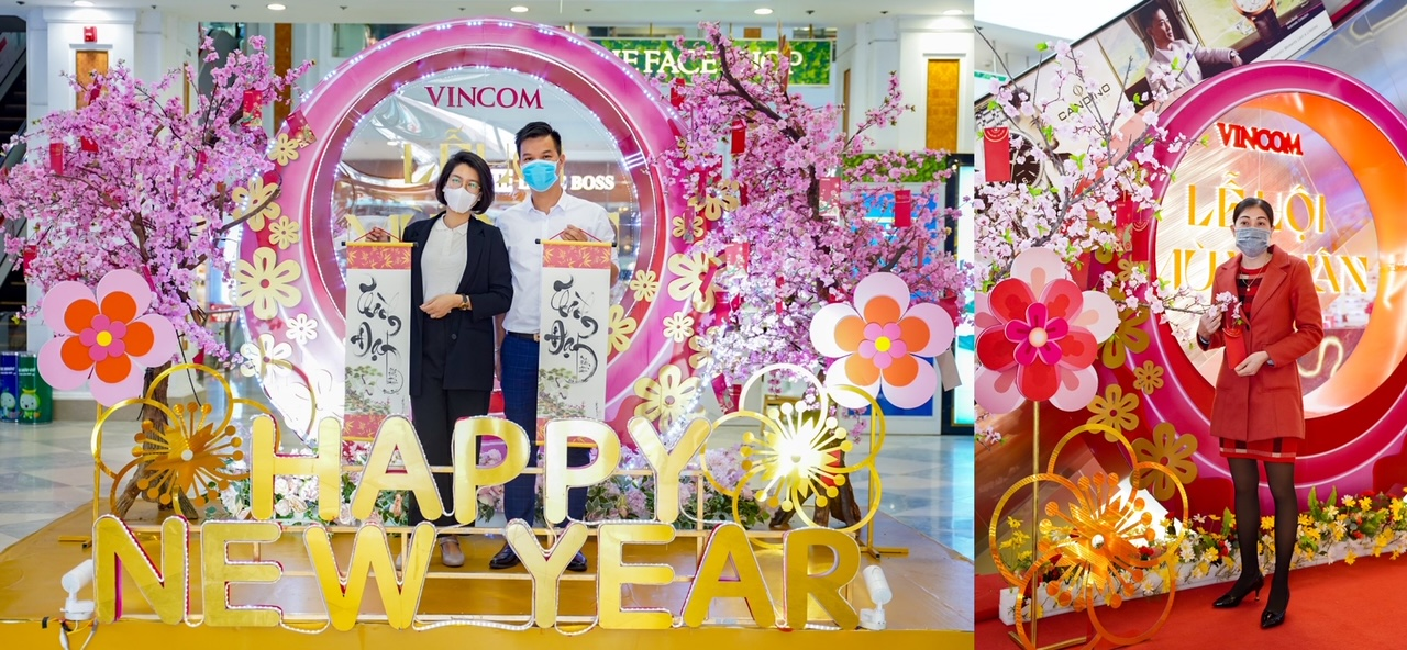 Không đi được đâu xa thì du xuân ngay tại Vincom đượm đà màu Tết - 6