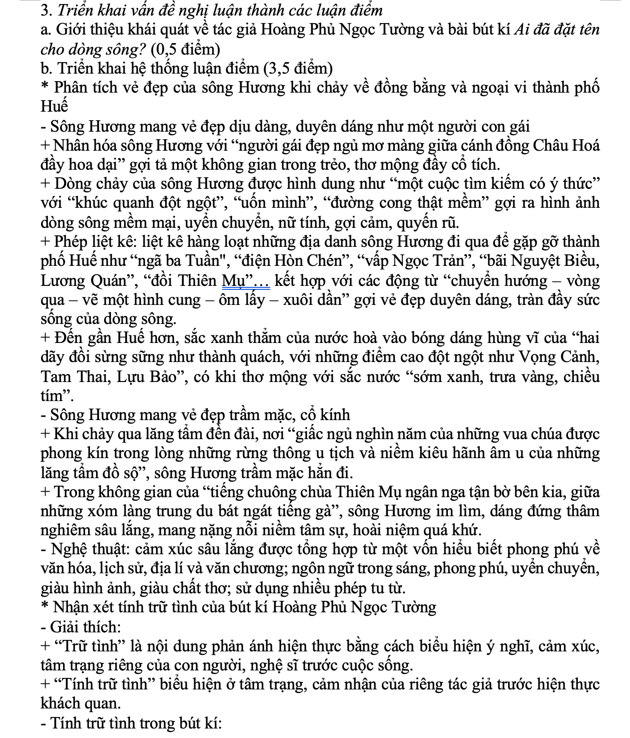 Gợi ý đáp án đề tham khảo môn Văn, Sử, Địa, thi tốt nghiệp THPT 2021 - 4