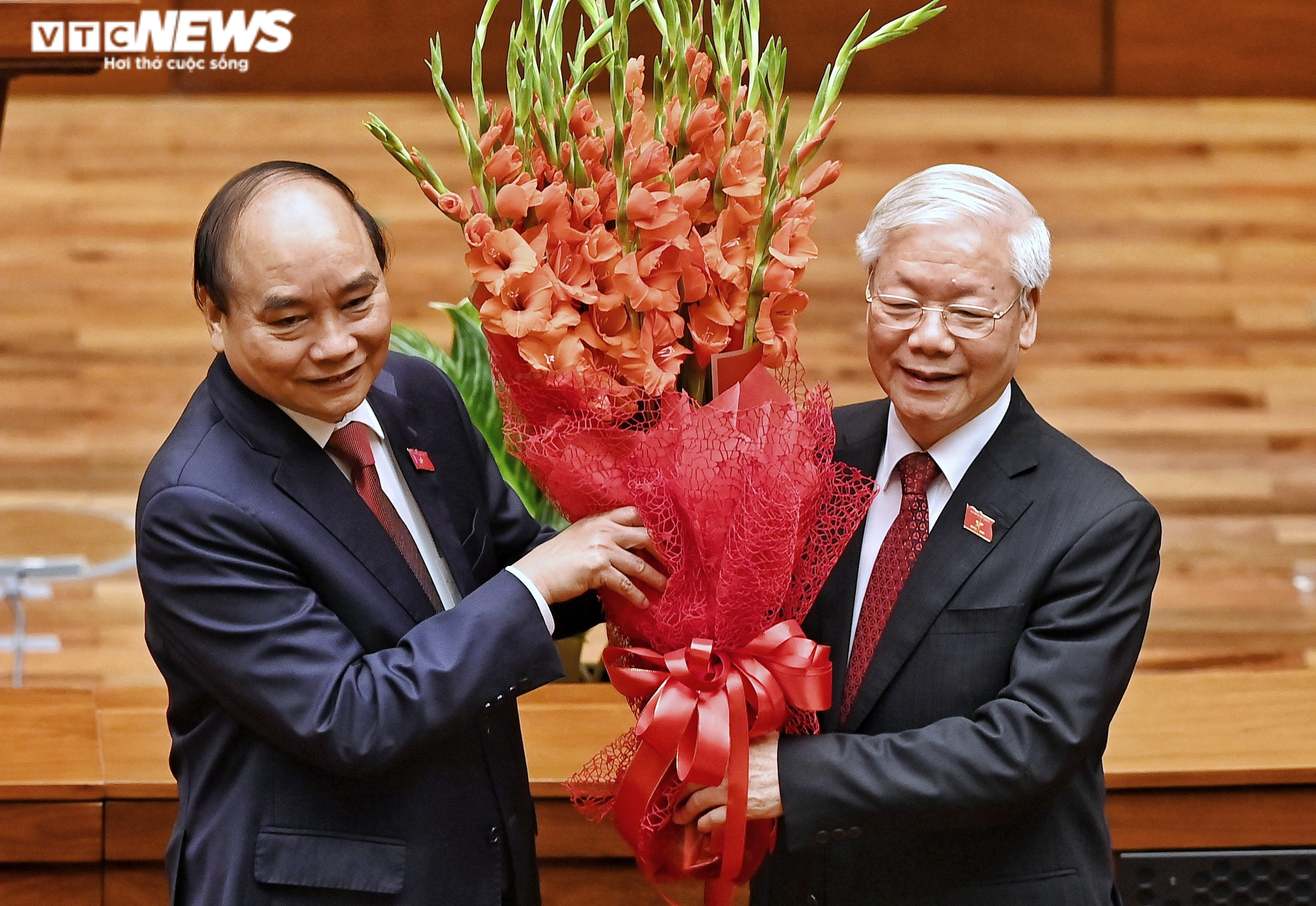 Ảnh: Chủ tịch nước Nguyễn Xuân Phúc tuyên thệ nhậm chức - 8