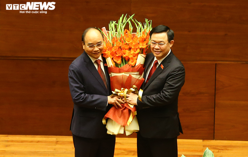 Ảnh: Chủ tịch nước Nguyễn Xuân Phúc tuyên thệ nhậm chức - 4