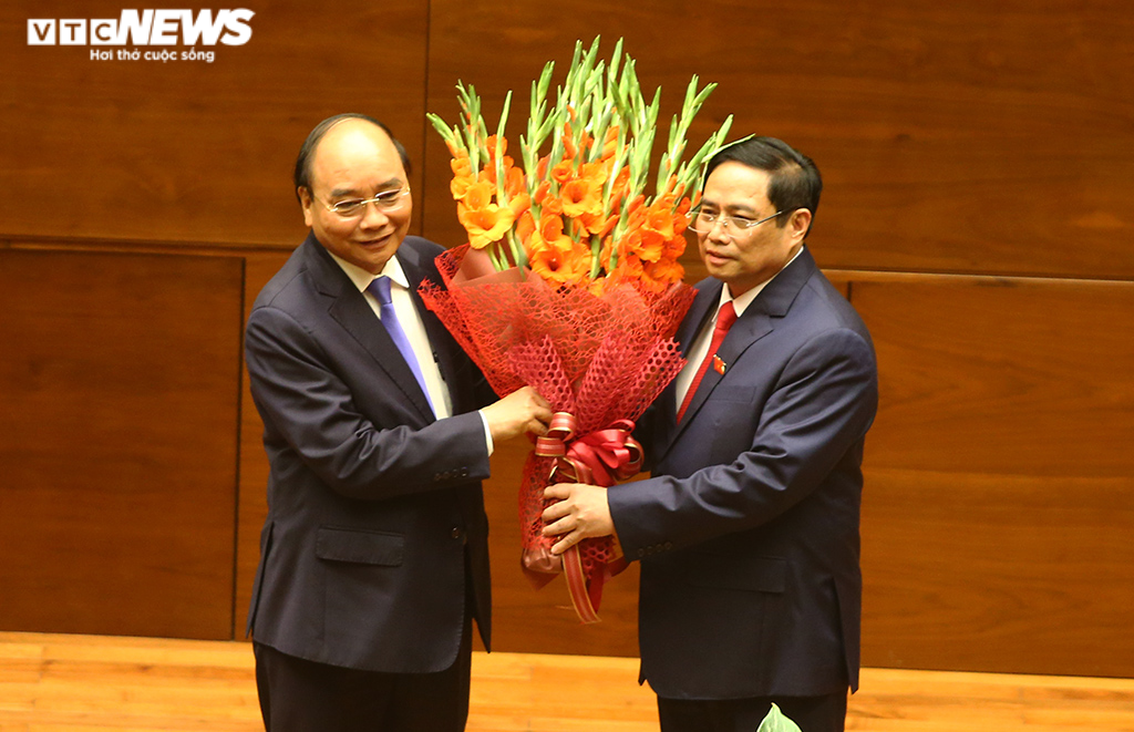Ảnh: Thủ tướng Phạm Minh Chính tuyên thệ nhậm chức - 5