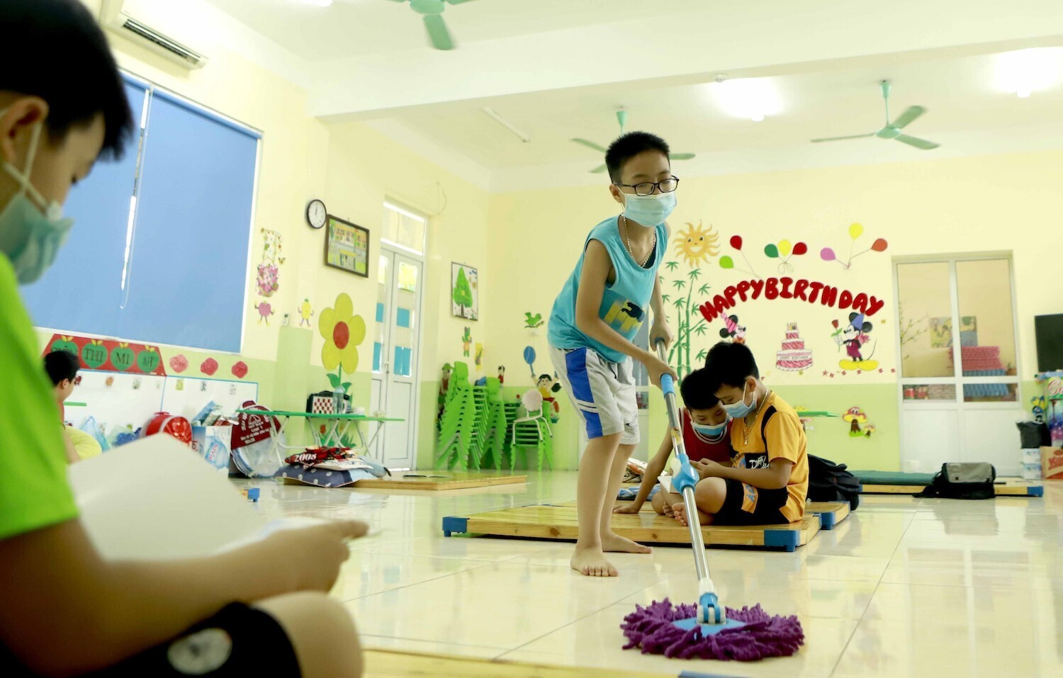 Trải nghiệm khó quên trong khu cách ly của 84 học sinh tiểu học tại Vĩnh Phúc - 4