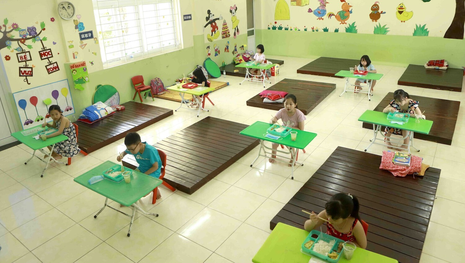 Trải nghiệm khó quên trong khu cách ly của 84 học sinh tiểu học tại Vĩnh Phúc - 1