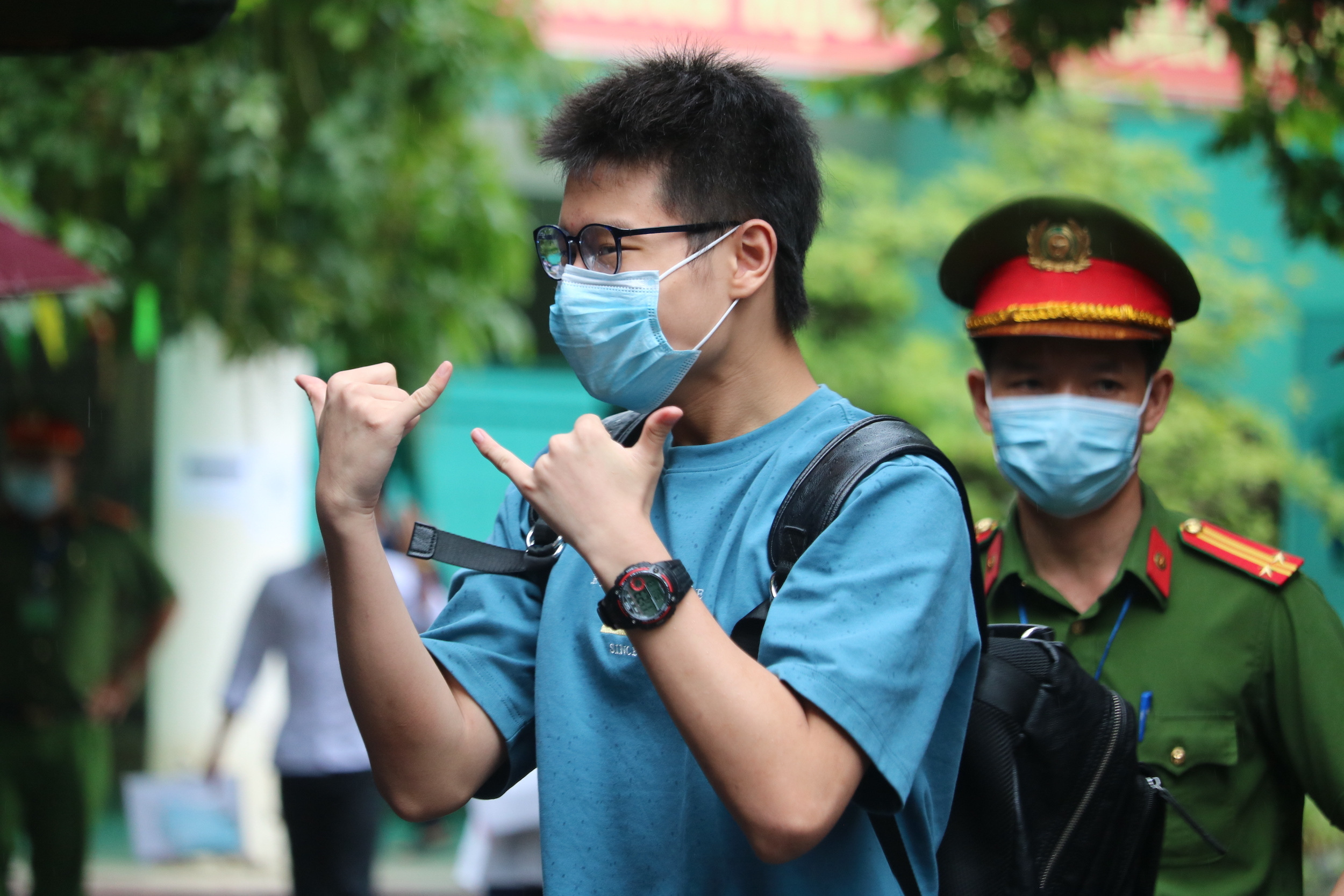 Những khoảnh khắc ấn tượng khép lại kỳ thi vào lớp 10 giữa đại dịch - 9