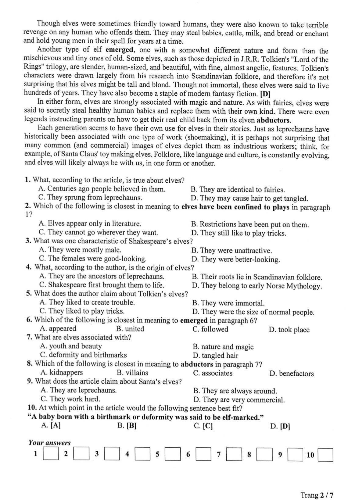 Đề thi vào trường Phổ thông năng khiếu TP.HCM năm 2021 có gì đặc biệt? - 5