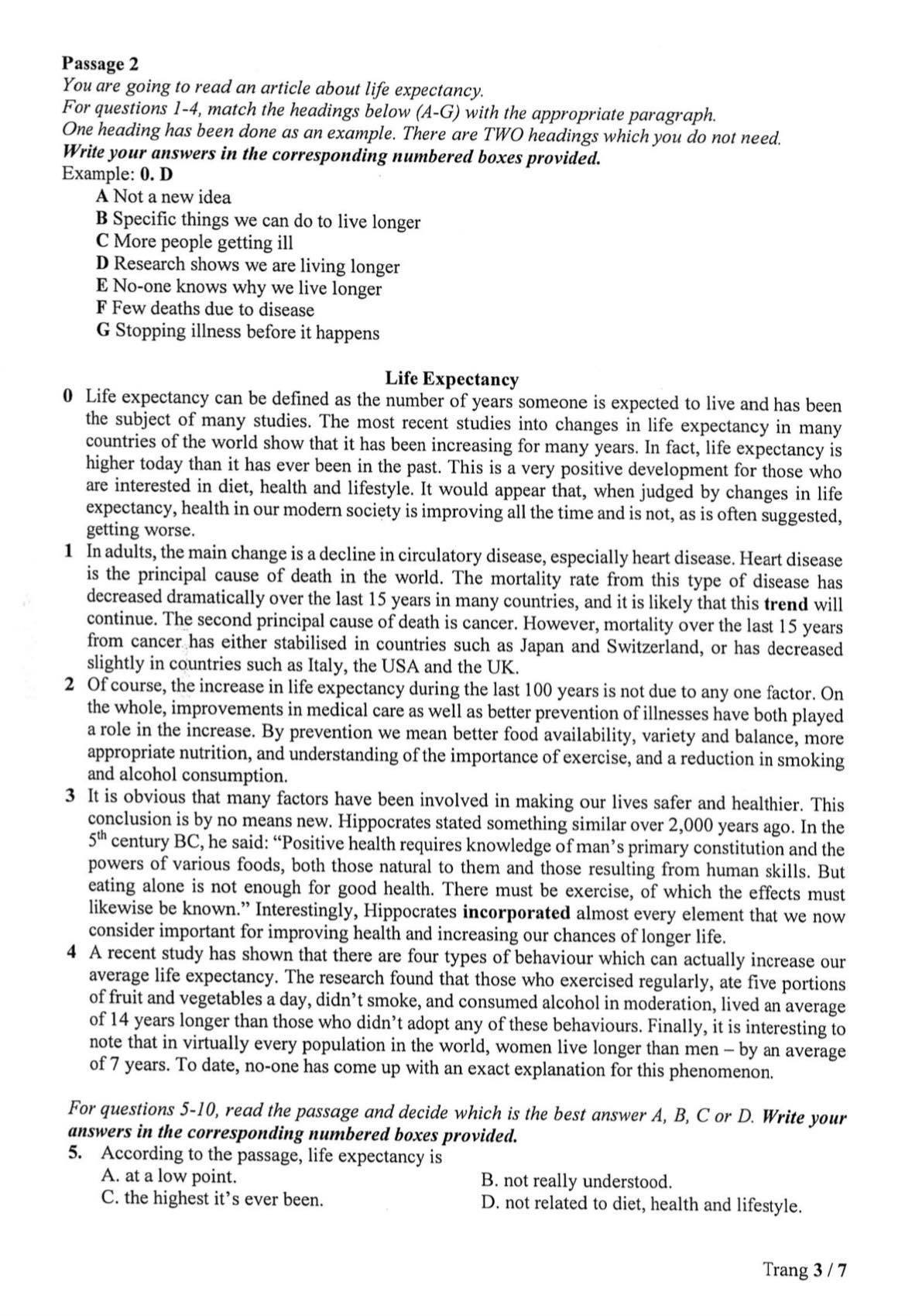 Đề thi vào trường Phổ thông năng khiếu TP.HCM năm 2021 có gì đặc biệt? - 6
