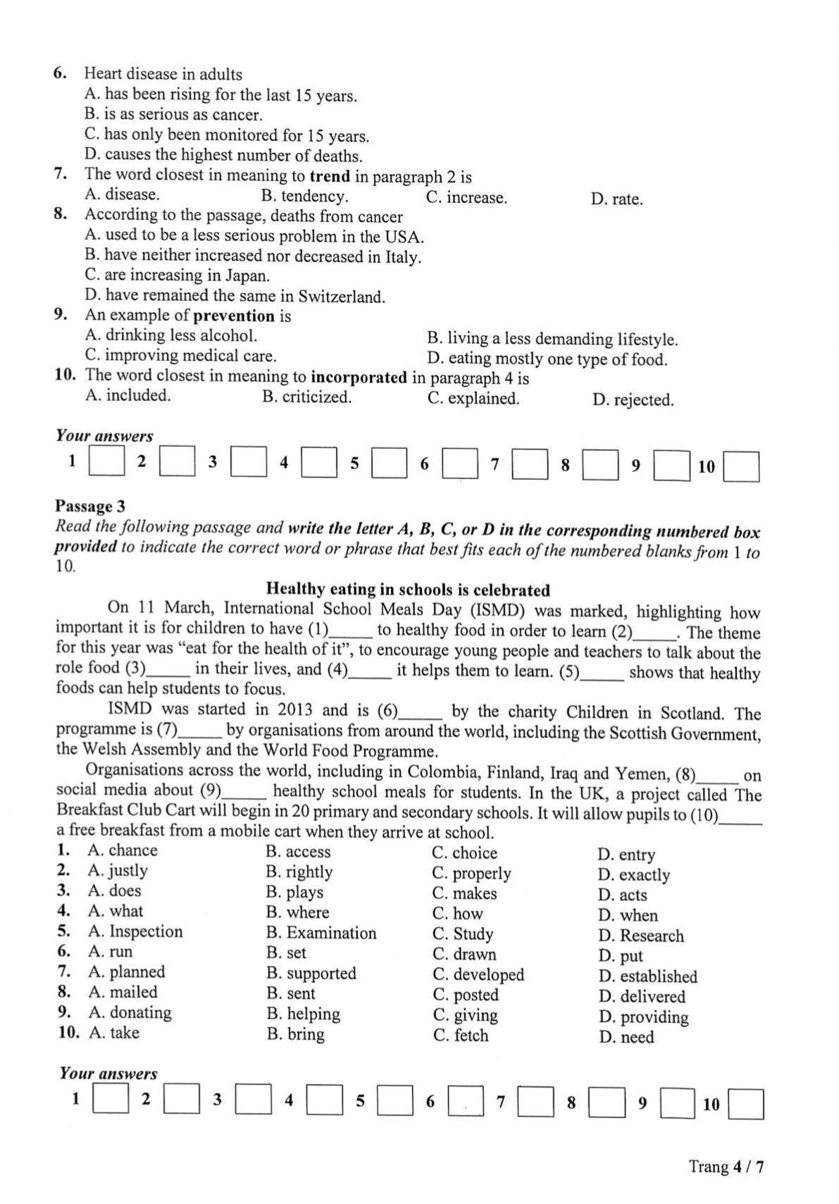 Đề thi vào trường Phổ thông năng khiếu TP.HCM năm 2021 có gì đặc biệt? - 7