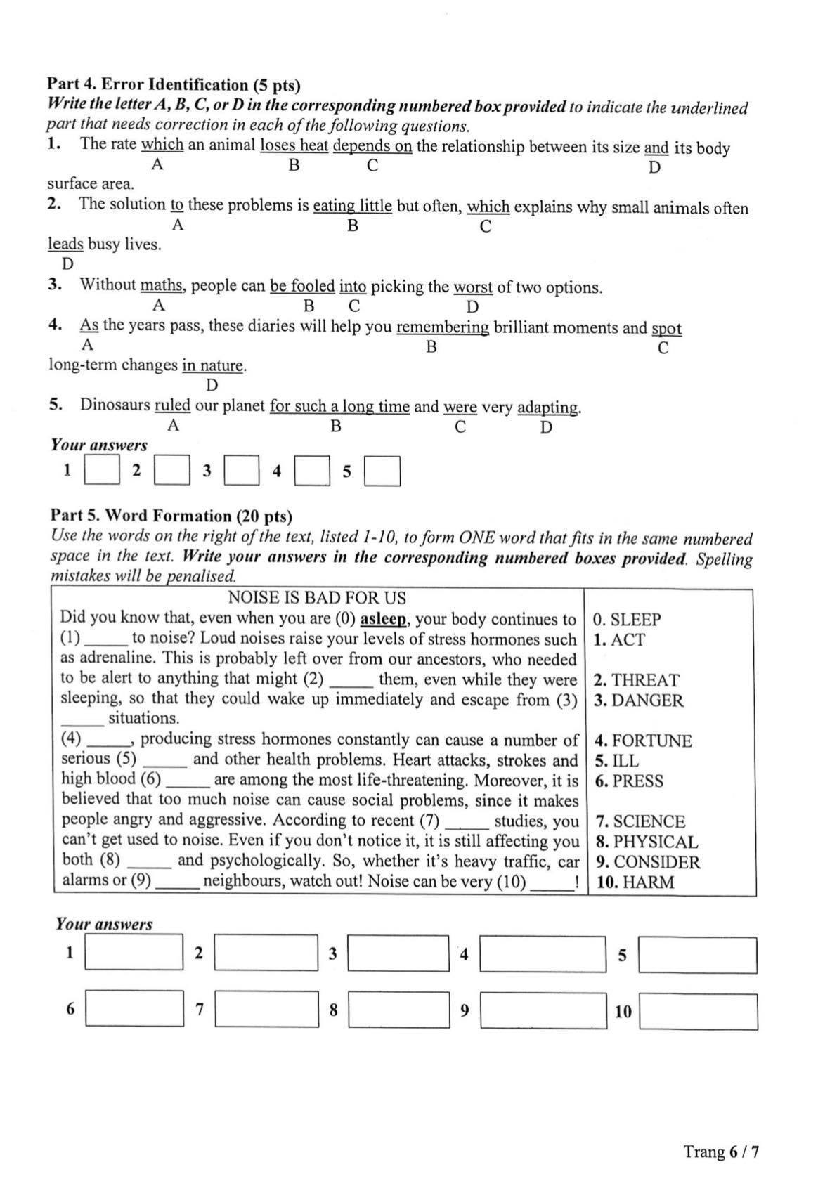 Đề thi vào trường Phổ thông năng khiếu TP.HCM năm 2021 có gì đặc biệt? - 9