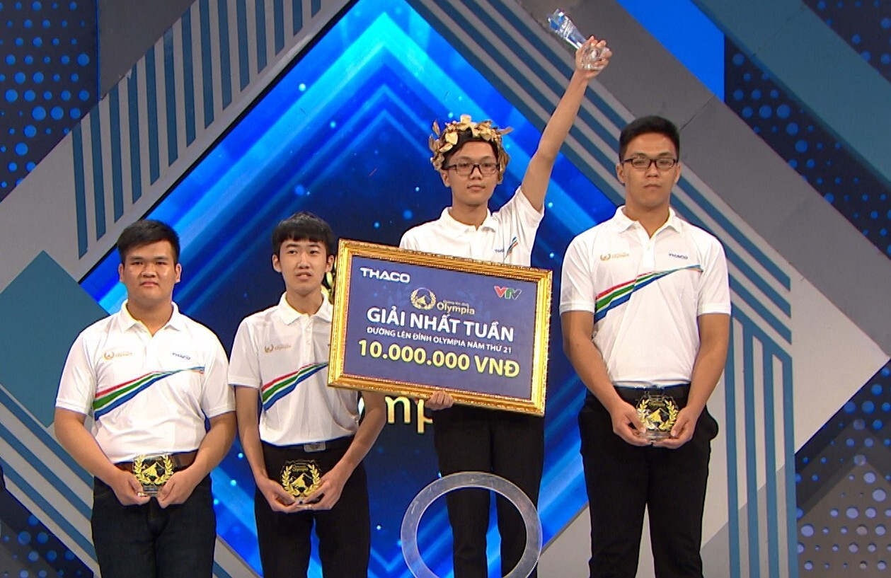 Nam sinh Nghệ An bứt phá ngoạn mục giành vòng nguyệt quế Olympia - 2
