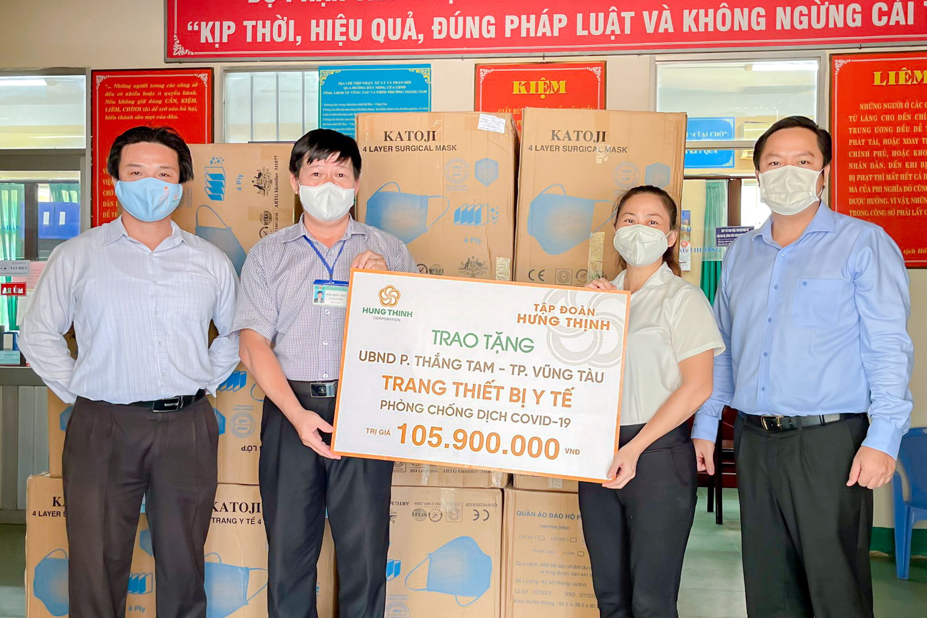 Tập đoàn Hưng Thịnh tiếp thêm nguồn lực giúp các tỉnh, thành chống dịch COVID-19 - 5