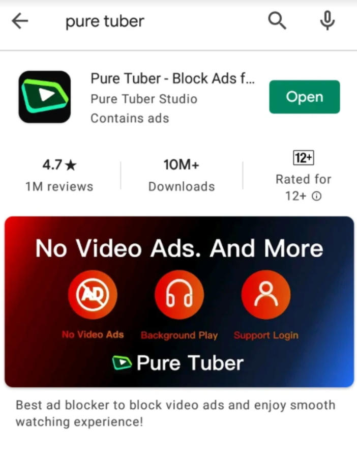 Tính năng nổi bật của Pure Tuber - ứng dụng gia tăng trải nghiệm trên YouTube - 1
