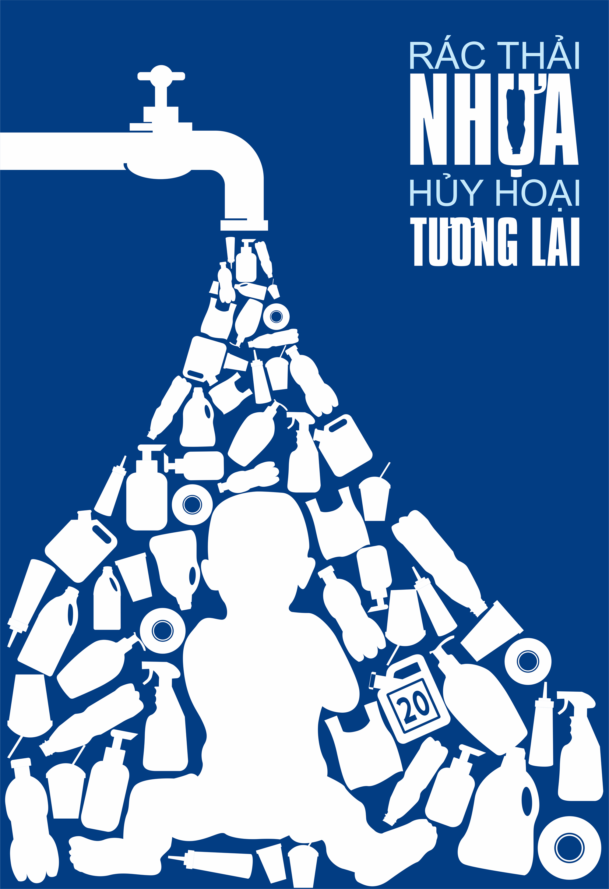 Những bức tranh cổ động gây ám ảnh về rác thải nhựa đại dương - 7