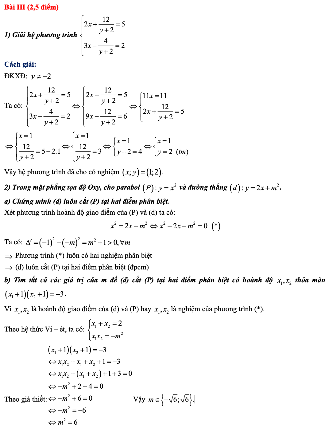 Gợi ý đáp án môn Toán thi vào lớp 10 ở Hà Nội - 4