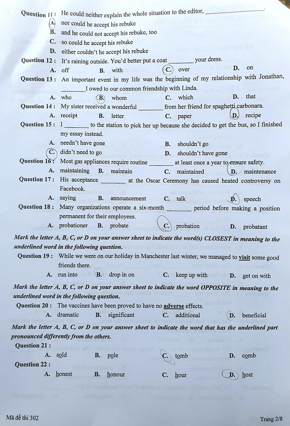 Đề thi đánh giá tư duy của Đại học Bách khoa Hà Nội dài 18 trang - 12