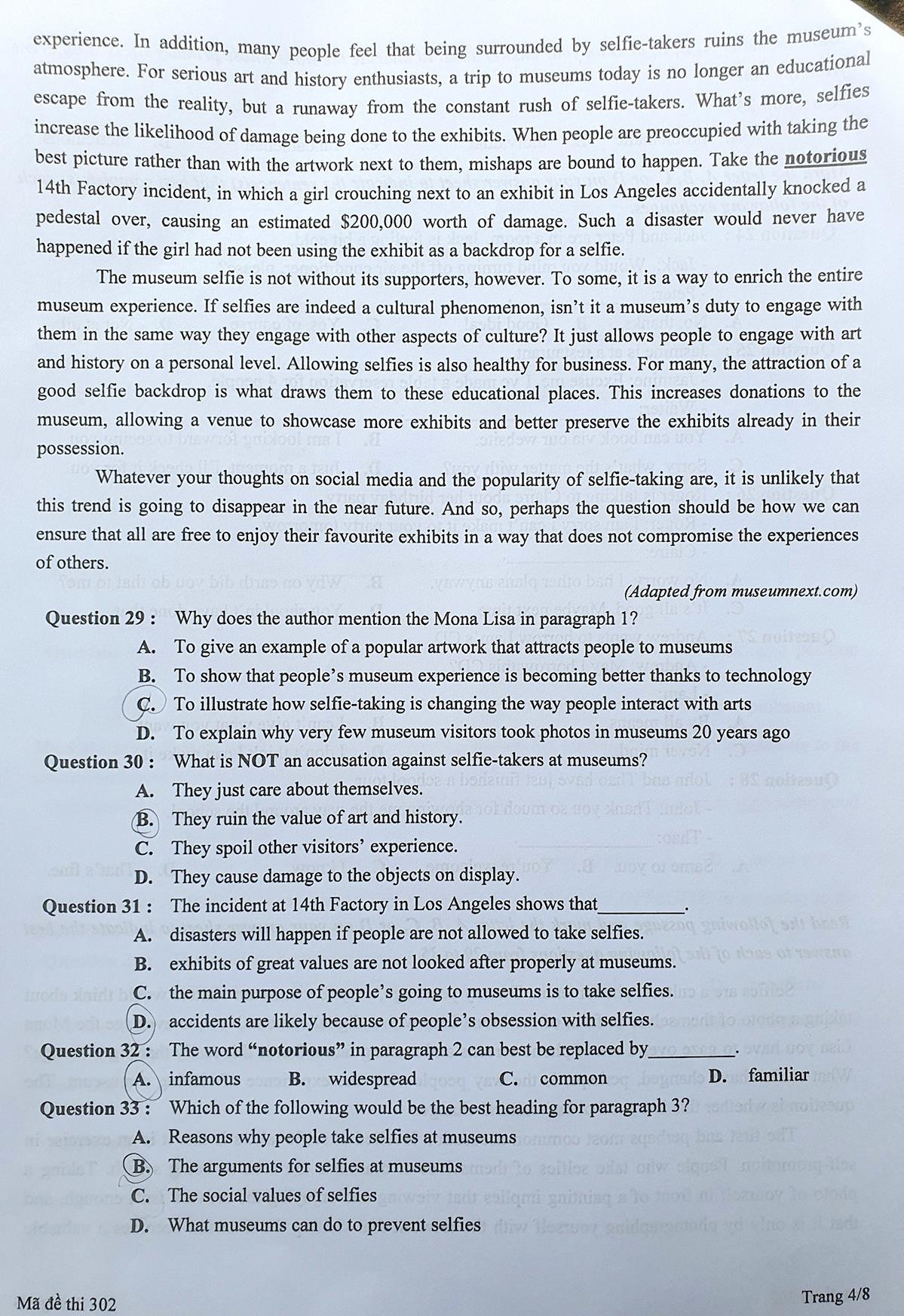 Đề thi đánh giá tư duy của Đại học Bách khoa Hà Nội dài 18 trang - 14