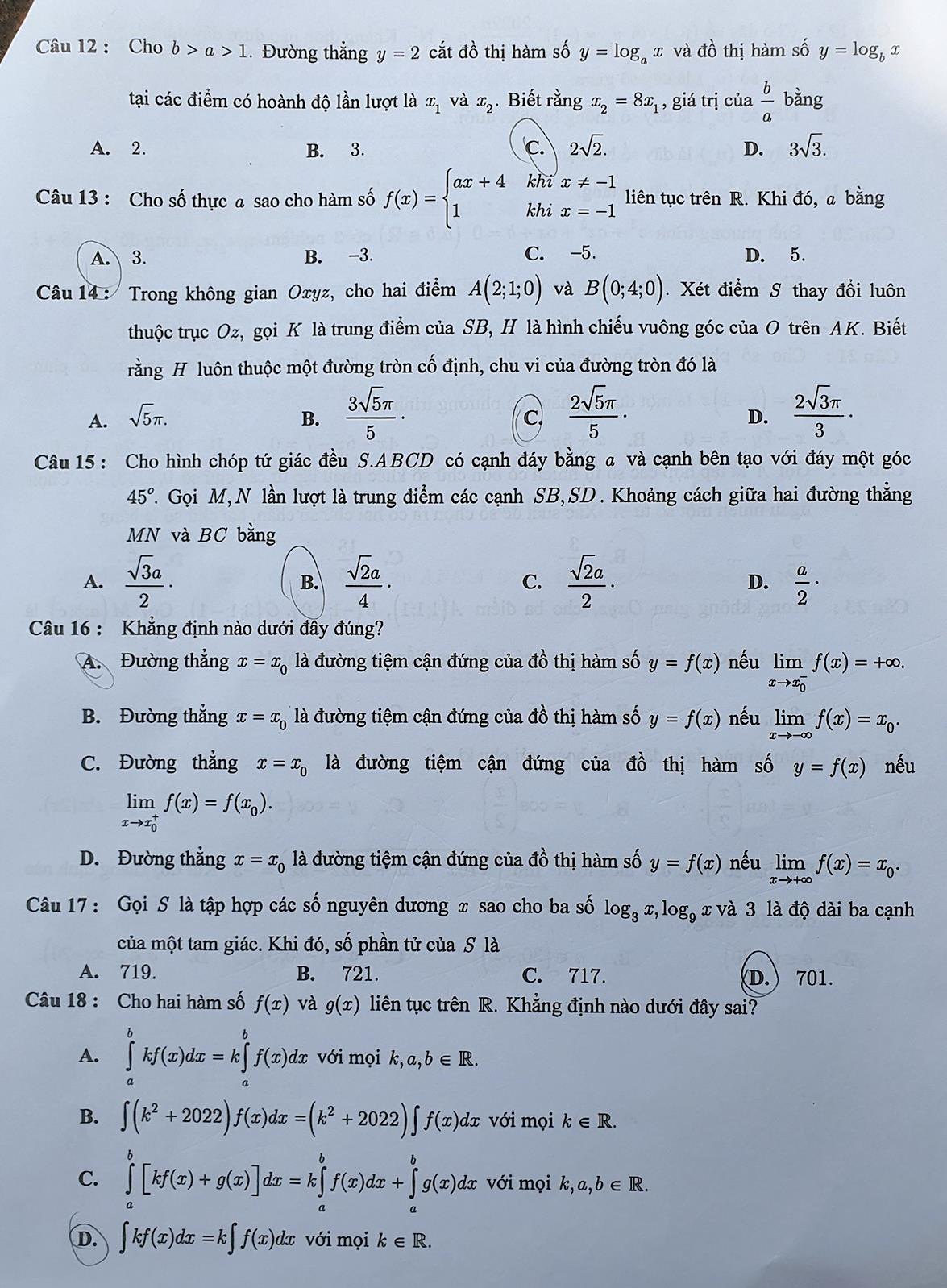 Đề thi đánh giá tư duy của Đại học Bách khoa Hà Nội dài 18 trang - 3