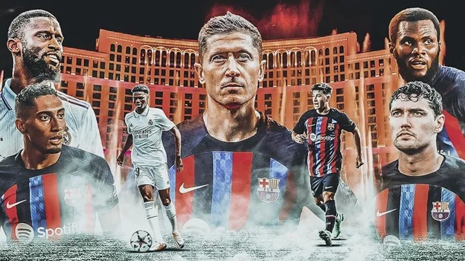 Real Madrid và Barcelona tạo nên cuộc đấu đáng chờ đợi.