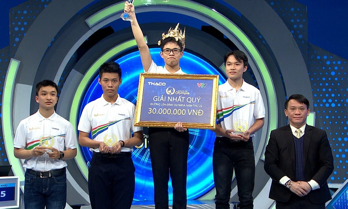 Nam sinh Hải Phòng chuyên Toán, giỏi Sử - ứng viên sáng giá vô địch Olympia 2022 - 2