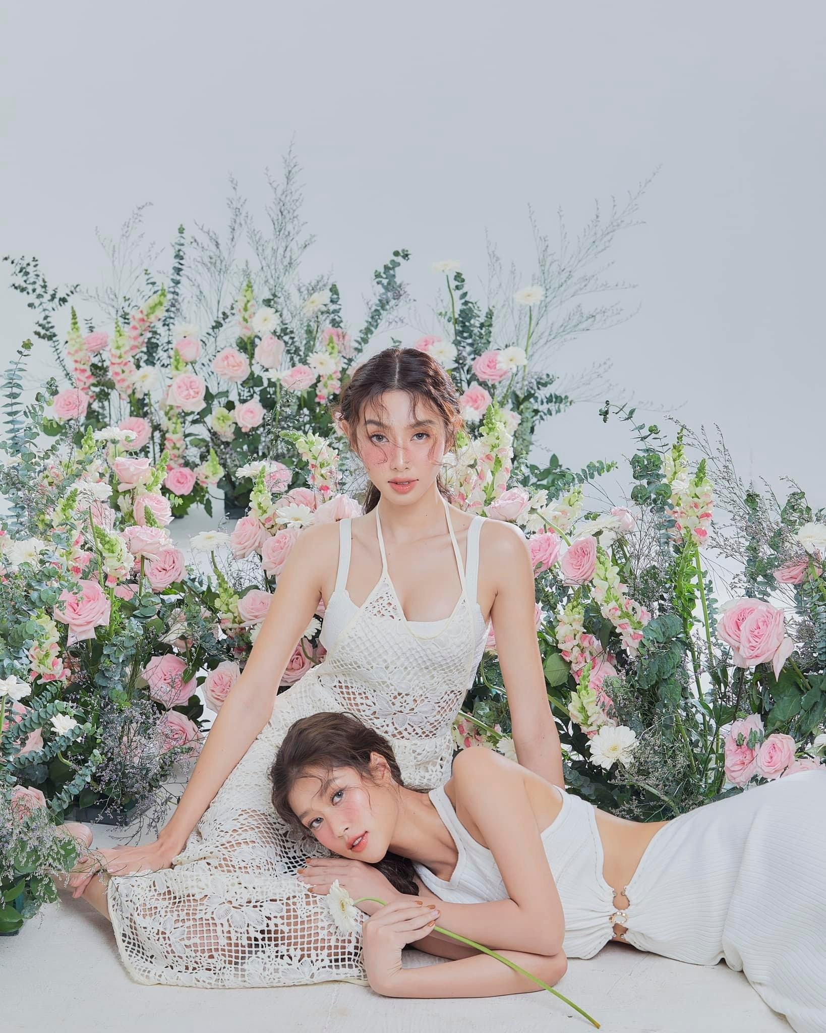 Thùy Tiên, Thiên Ân khiến dân tình ‘lạc lối’ với bộ ảnh mừng xuân ngọt ngào - 1