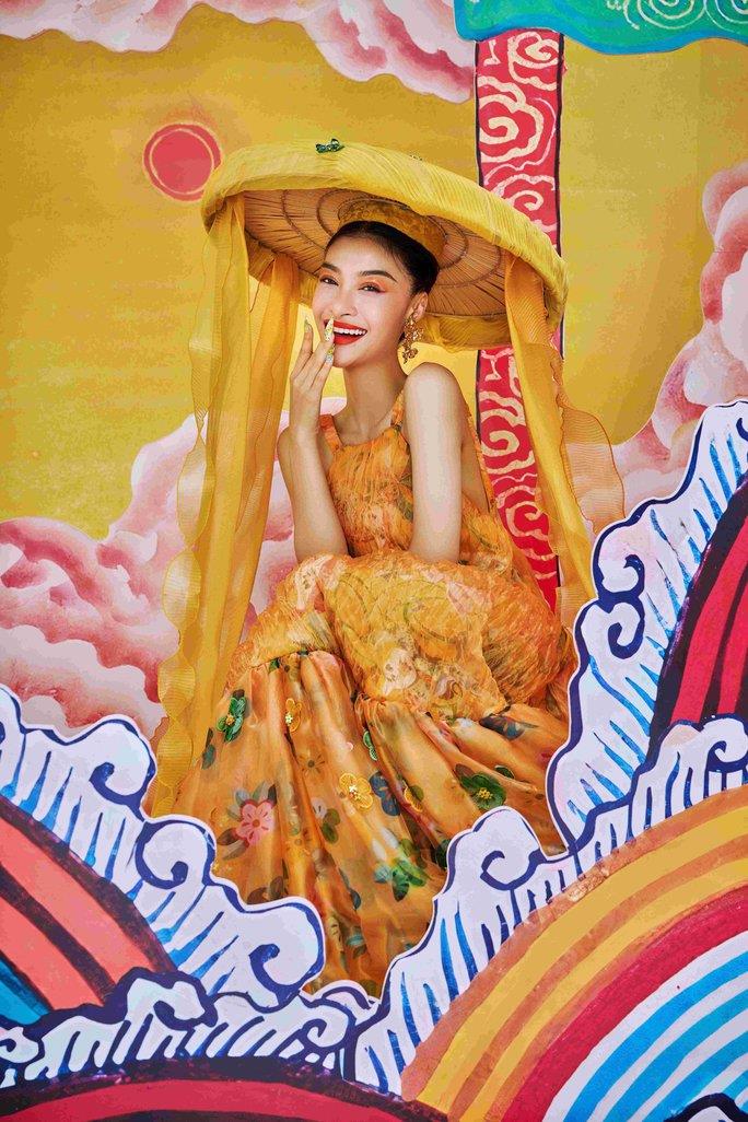 Á hậu Kiều Loan xinh đẹp trong bộ ảnh Tết đặc biệt - 5