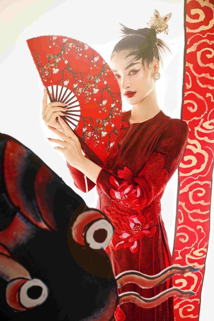 Á hậu Kiều Loan xinh đẹp trong bộ ảnh Tết đặc biệt - 7
