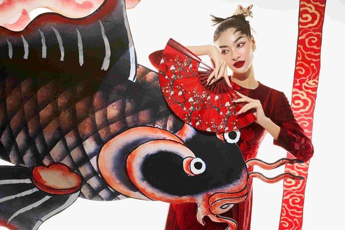 Á hậu Kiều Loan xinh đẹp trong bộ ảnh Tết đặc biệt - 6