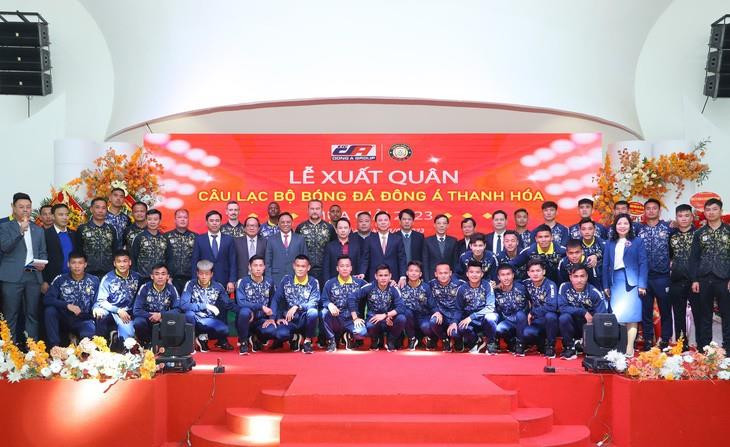 CLB Đông Á Thanh Hóa đặt mục tiêu vào top 6 V-League mùa giải 2023 - 1