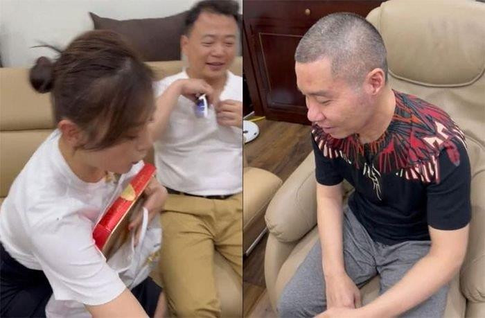 Phương Oanh và Shark Bình diện đồ đôi đến thăm 'bố Tuấn' Công Lý - 3