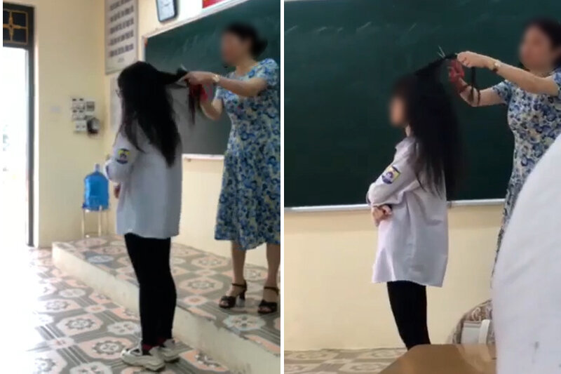 Cô giáo cắt tóc nữ sinh tại lớp: 'Phản giáo dục, xúc phạm thân thể học sinh' - 1