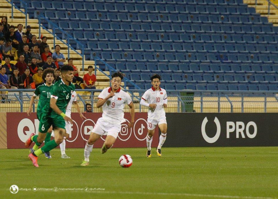 U23 Việt Nam khởi đầu không mong muốn trong trận ra quân Doha Cup 2023 - 2