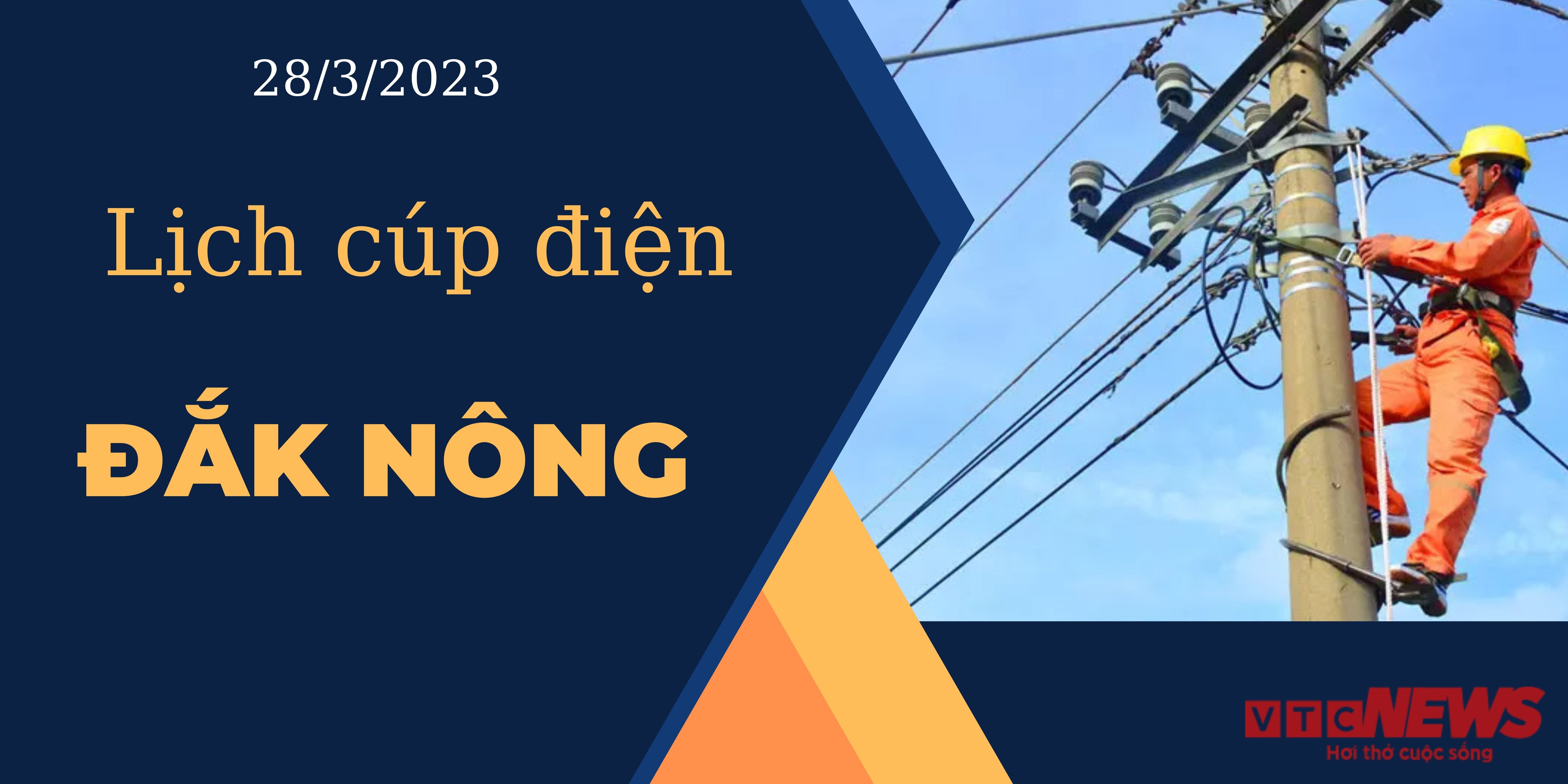 Lịch cúp điện hôm nay tại Đắk Nông ngày 28/03/2023 - 1