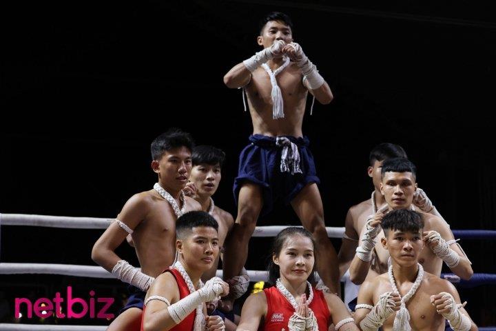 Tiết mục Wai Kru như phim 'đốt cháy' lễ khai mạc Vô địch Muay Thái TP.HCM 2023 - 2