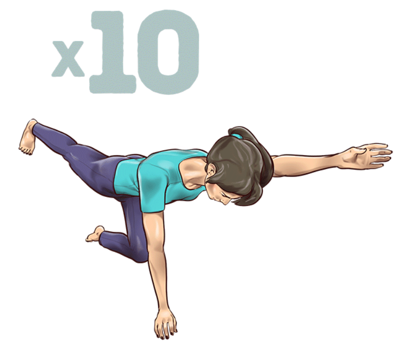 Bài tập thể dục hiệu quả cho người bị đau lưng, phòng ngừa bệnh về cột sống - 10
