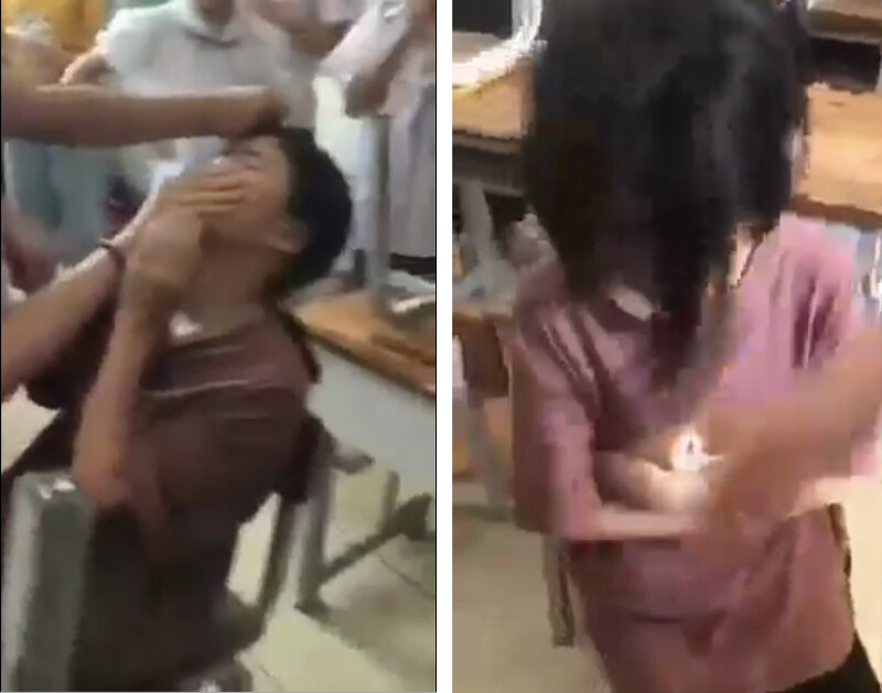 Điều tra vụ nữ sinh lớp 5 ở Phú Thọ bị bạn hành hung trong lớp học - 1