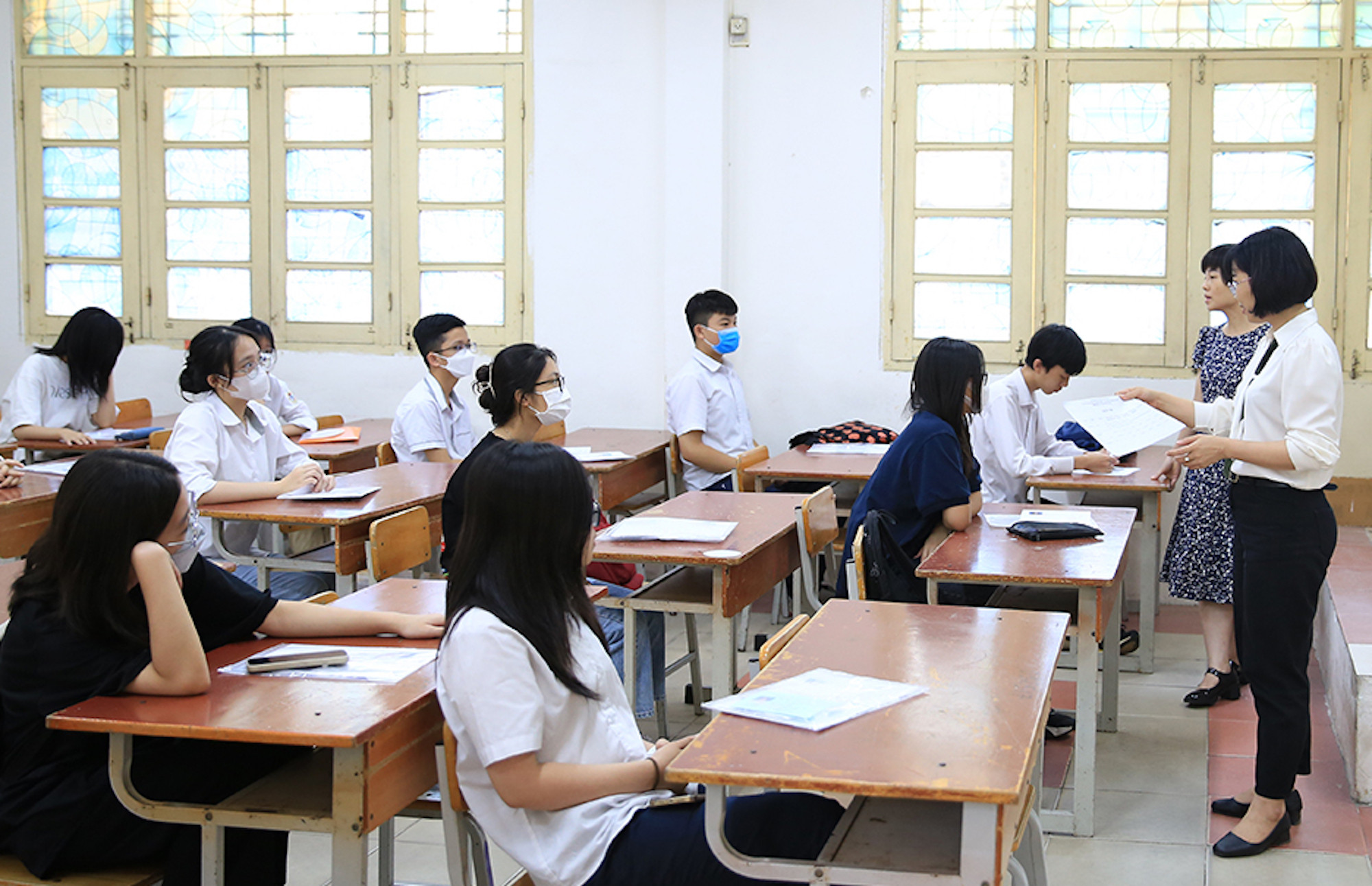 Tỷ lệ chọi lớp 10 cao nhất 3 năm qua: Thí sinh lo lắng bước vào môn thi đầu tiên - 2