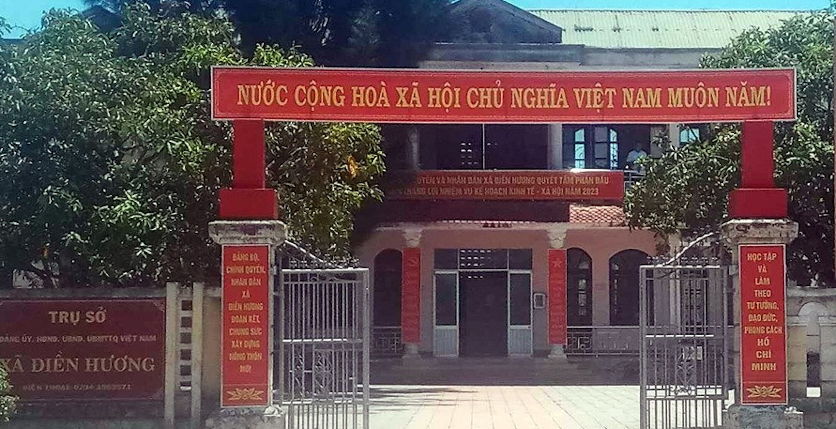 Trụ sở UBND xã Điền Hương (huyện Phong Điền, tỉnh Thừa Thiên - Huế)