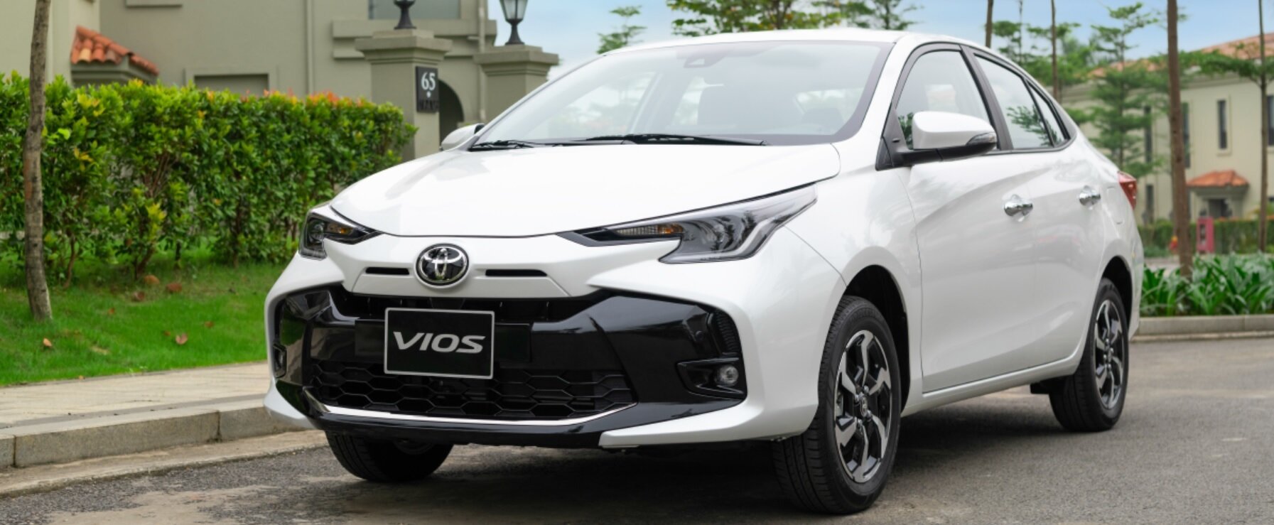 Toyota Vios 1.5G CVT 7 là phiên bản của mẫu xe sedan Toyota Vios. (Ảnh: Toyota Thái Hòa)