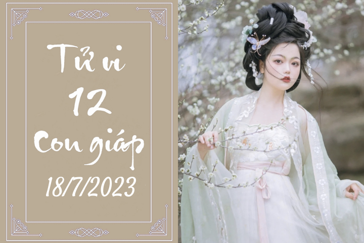 Tử vi vui 12 con giáp hôm nay ngày 18/7/2023: Dậu cố gắng, Ngọ cẩn trọng (Ảnh minh hoạ).