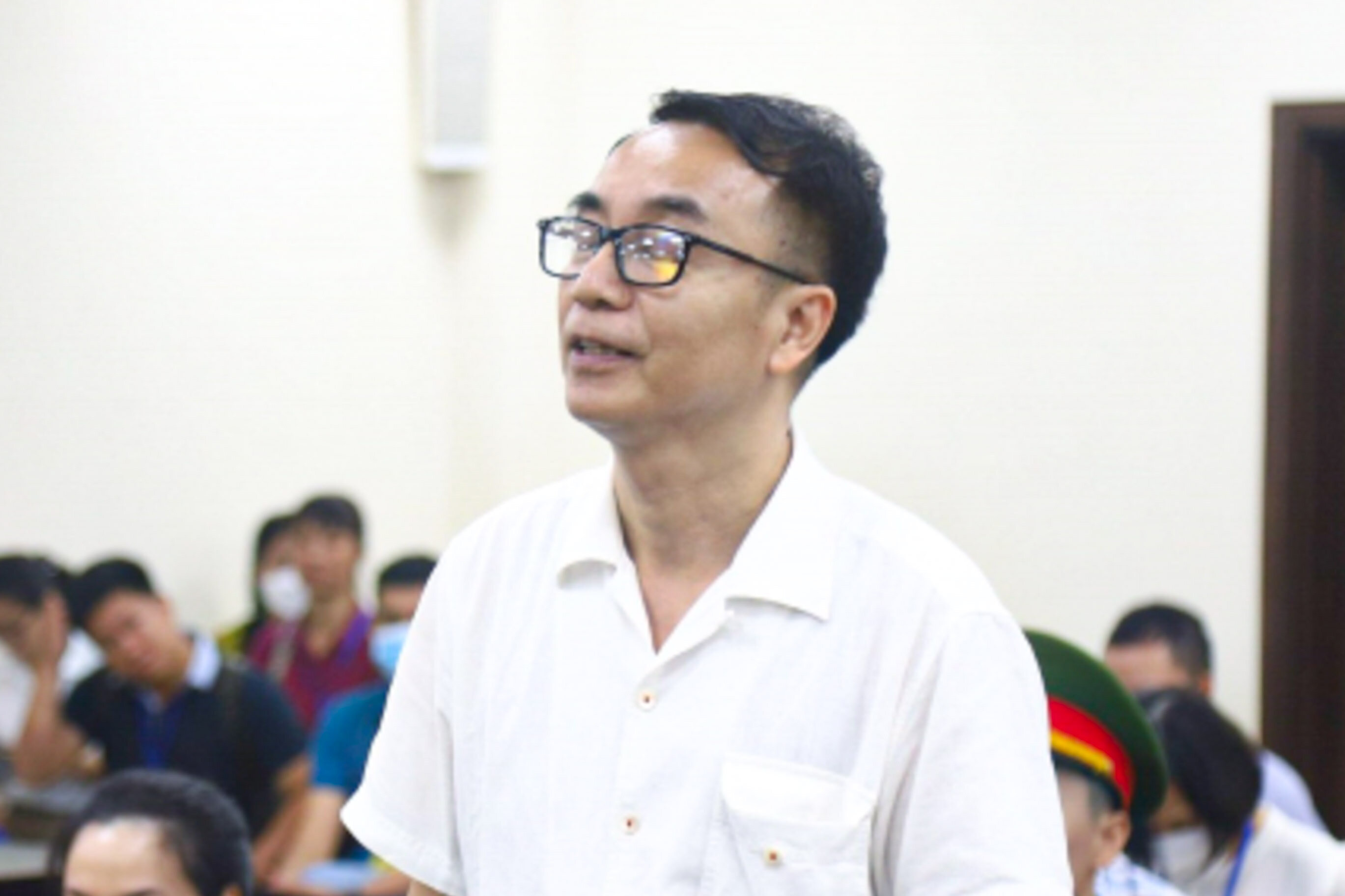 Bị cáo Trần Hùng, cựu Cục phó Cục Quản lý thị trường Hà Nội.