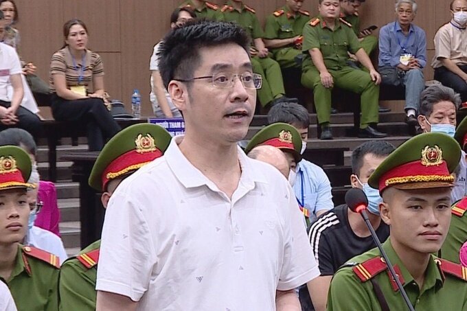 Tại toà, bị cáo Hoàng Văn Hưng nhiều lần kêu oan, phủ nhận tội.