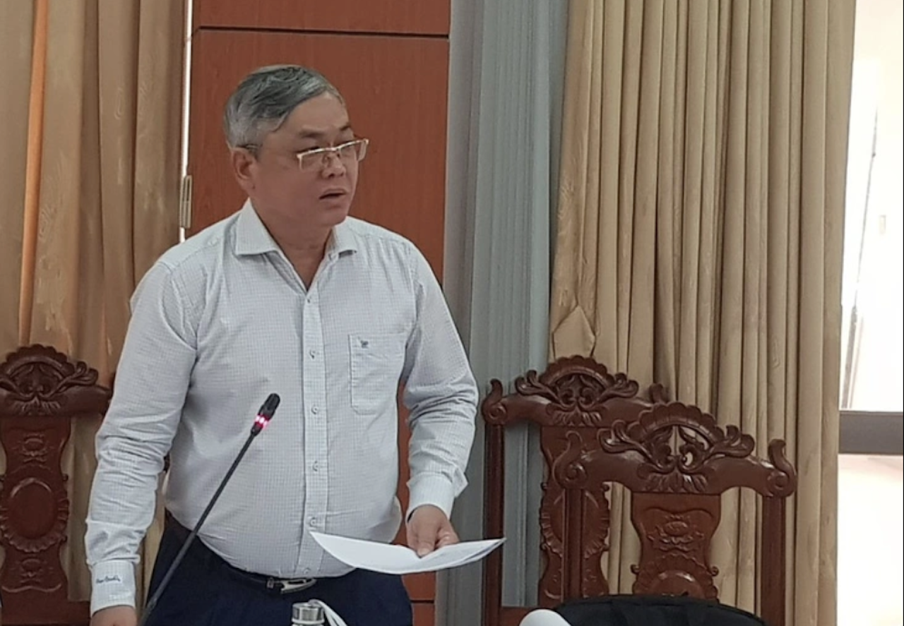 Ông Nguyễn Việt Trí, Giám đốc Sở TN&MT tỉnh An Giang.
