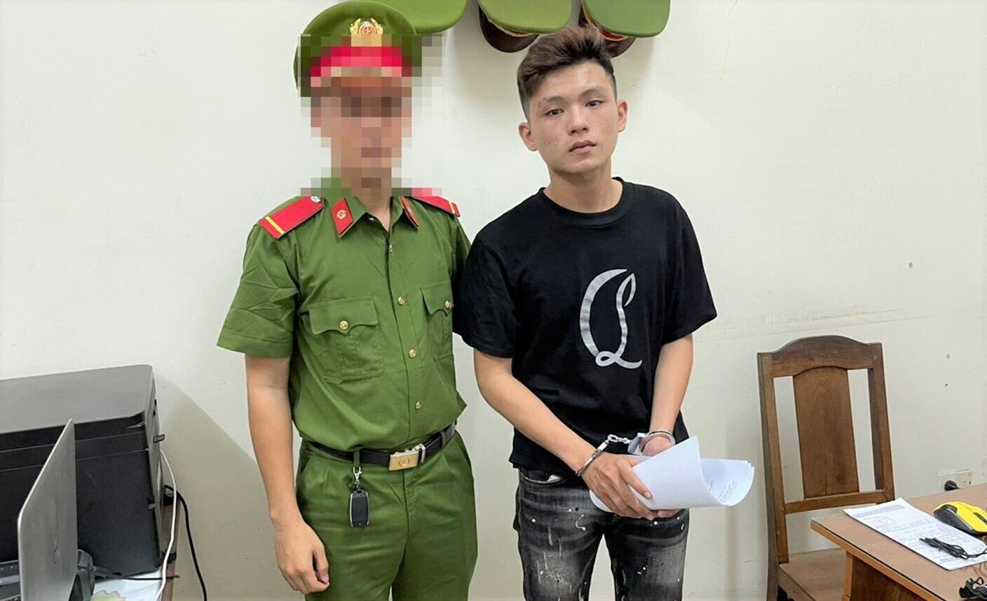 Trần Nguyễn Ngọc Long bị bắt tạm giam. (Ảnh: C.A)