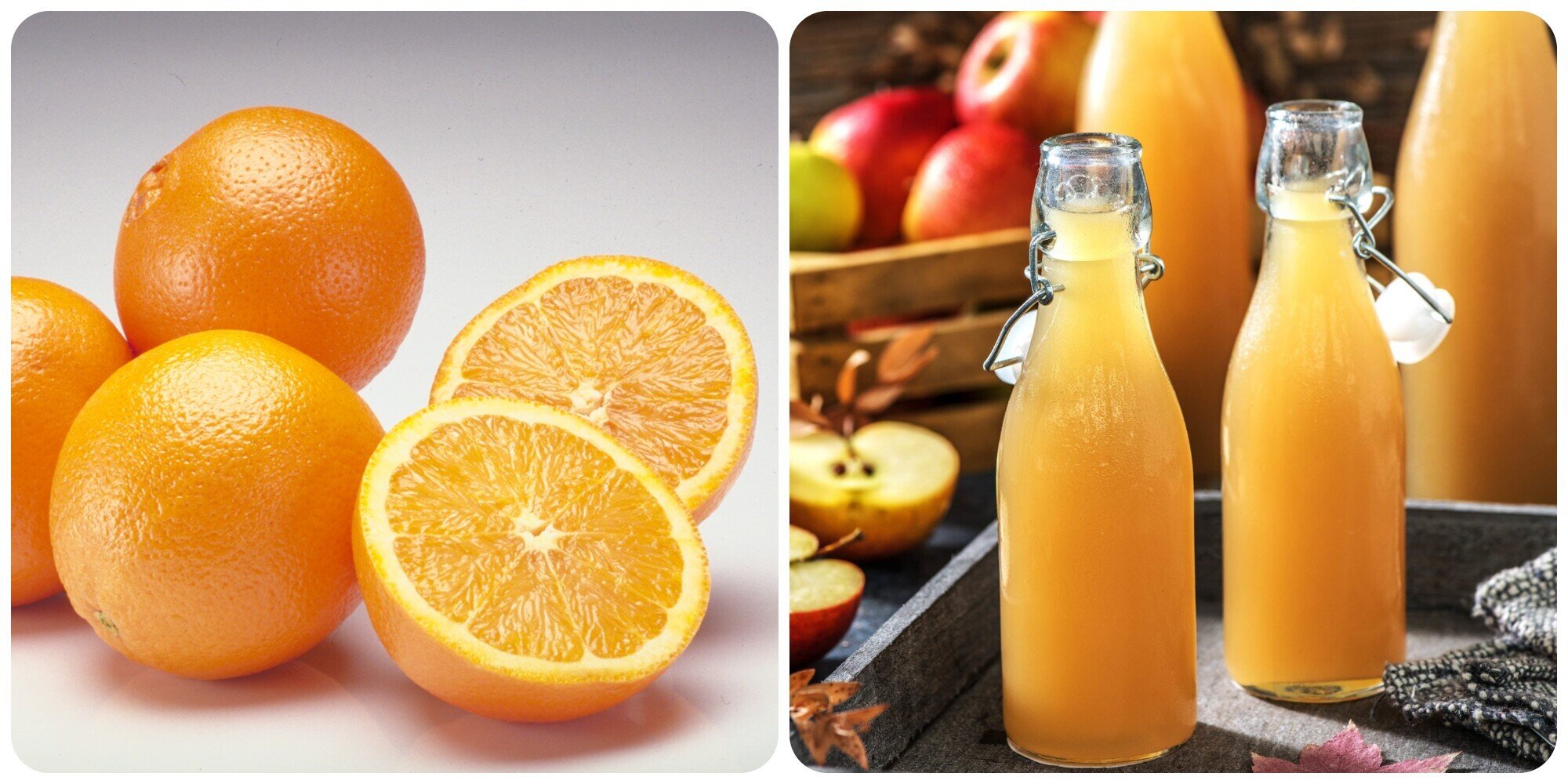 Nước cam là thức uống bổ dưỡng được nhiều người yêu thích