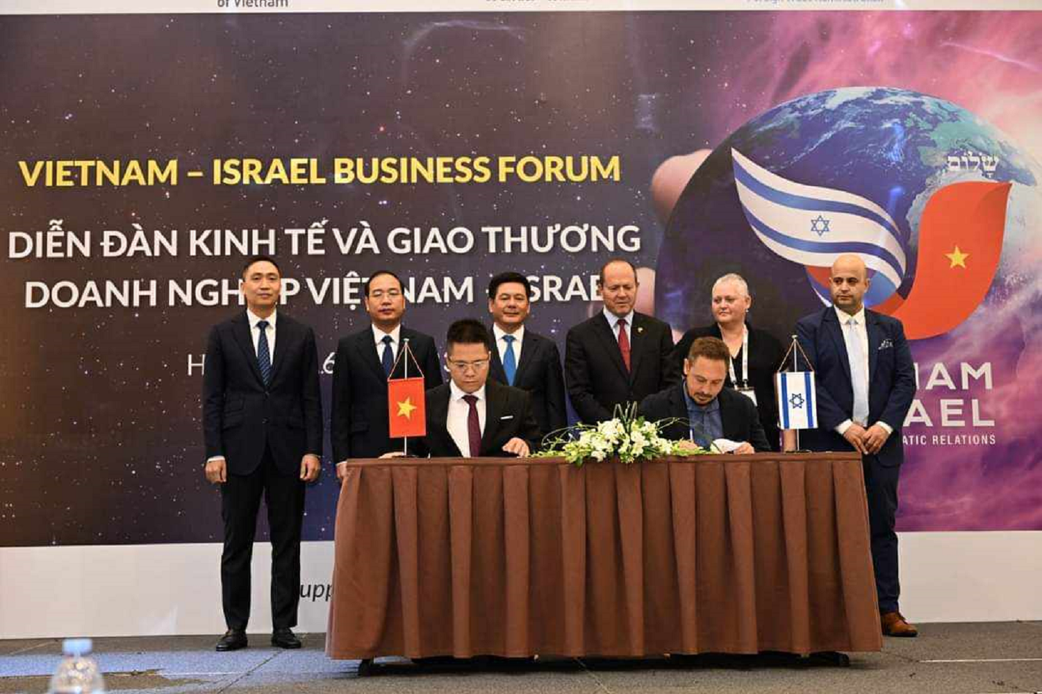 Hơn 150 doanh nghiệp Việt Nam và Israel cùng tham gia giao thương tại diễn đàn.