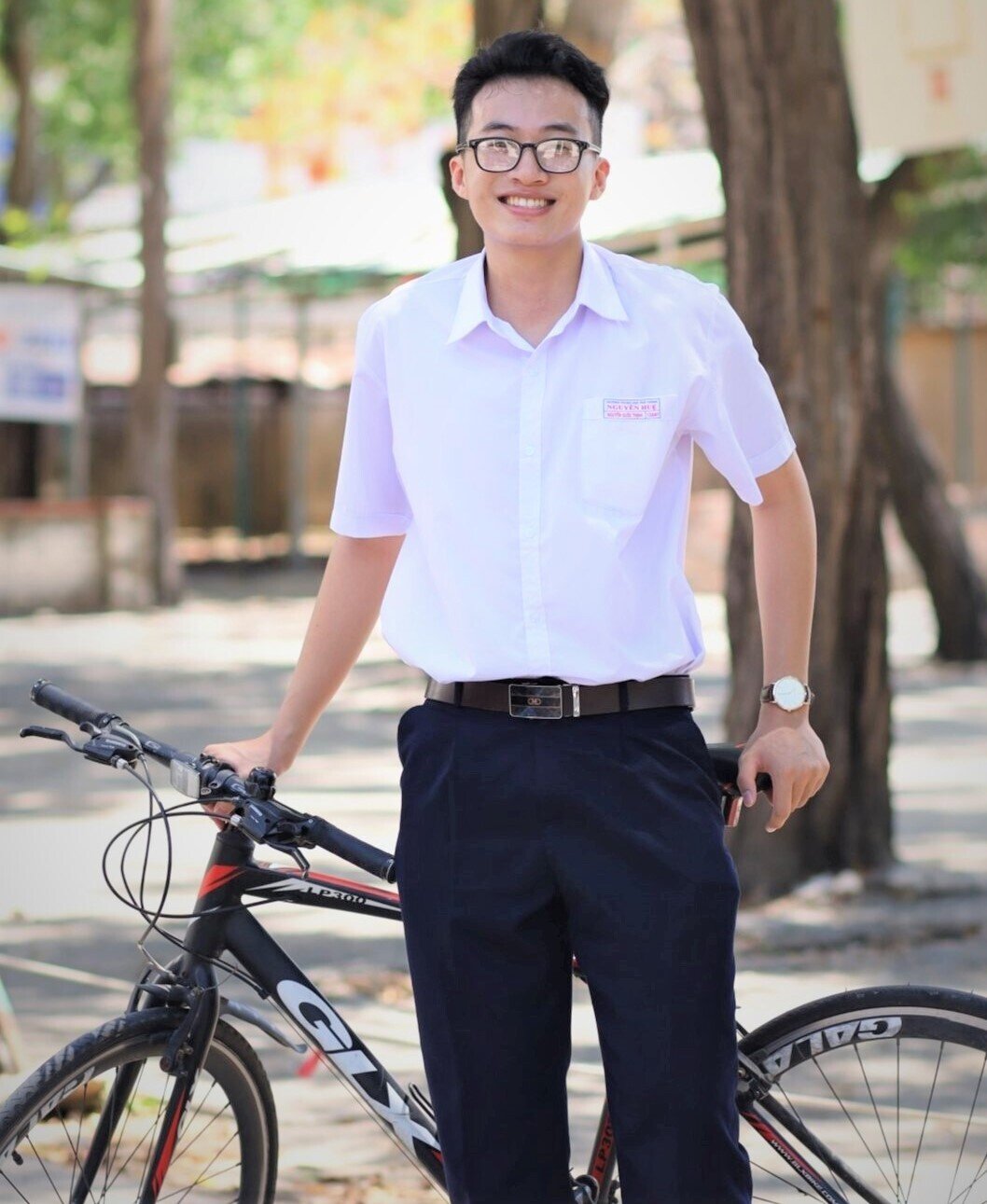 Thủ khoa khối D00 thi tốt nghiệp THPT 2023 tỉnh Bà Rịa - Vũng Tàu. (Ảnh: NVCC)