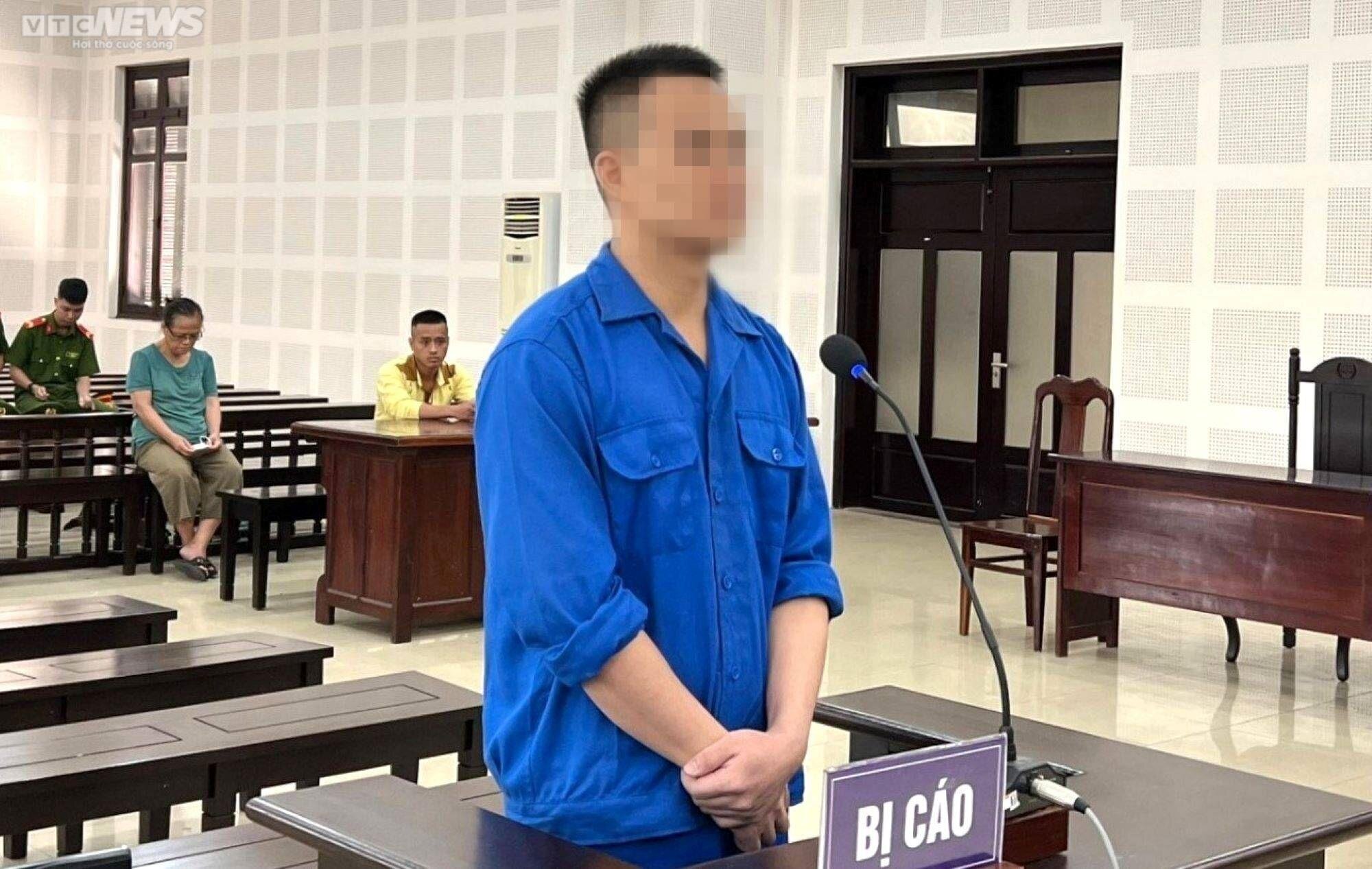 Bị cáo Nguyễn Văn Hiệu tại phiên xét xử.